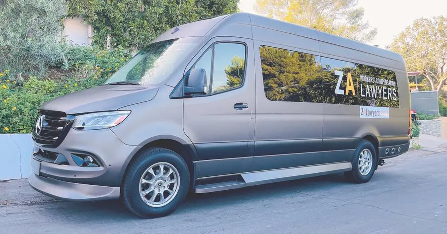 Alder Law / ZA Lawyers Mercedes-Benz mobile-office van with full branded wrap